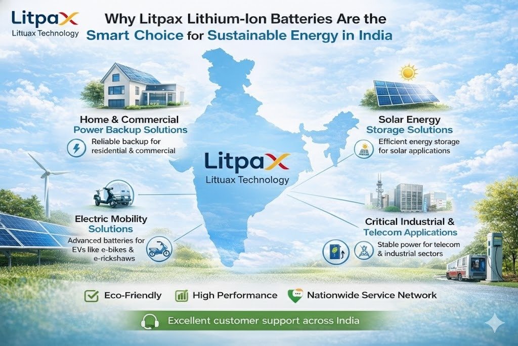 Why Litpax Lithium Ion Batteries Are the Smart Choice